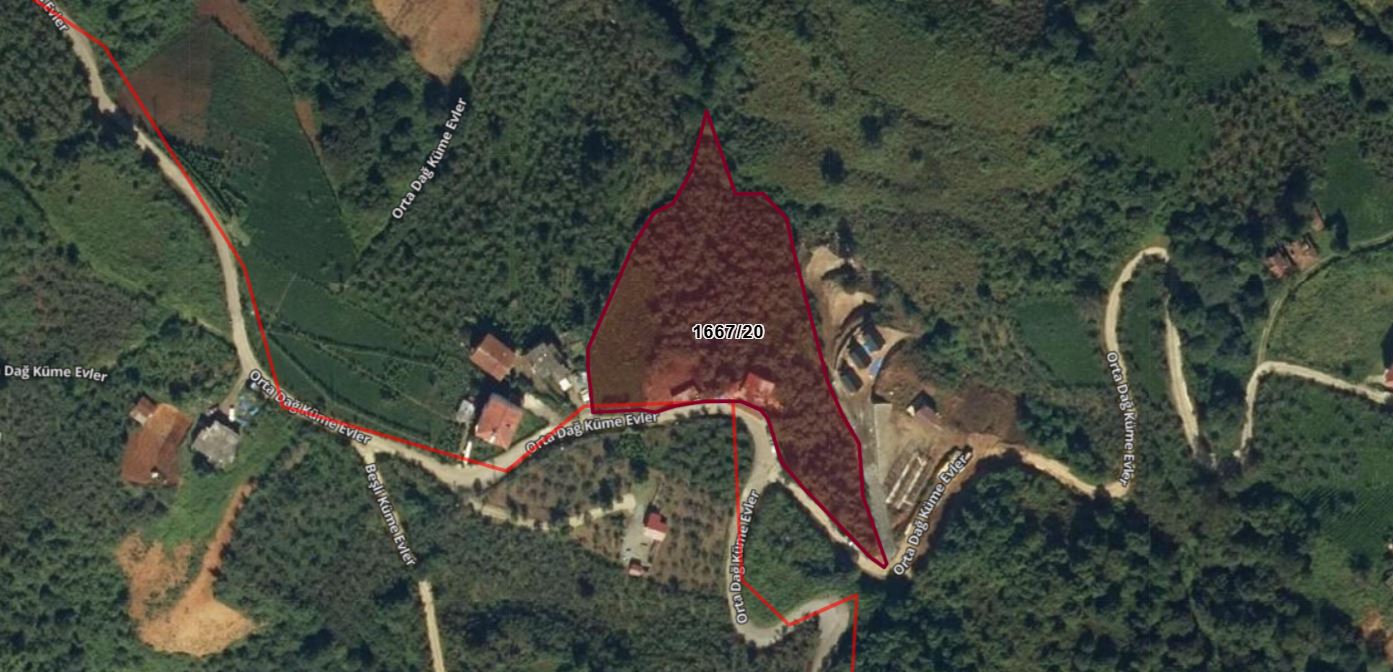 SÜRMENE ORTA MAHALLE DENİZ MANZARALI TURİZM İMARLI SATILIK ARSA